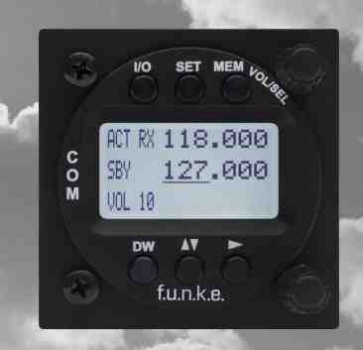 ATR 833S VHF Flugfunkgerät