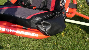 Preview: Sitzpolster X-ONE Leatherette ohne Seitentaschen, Seat Cushion 