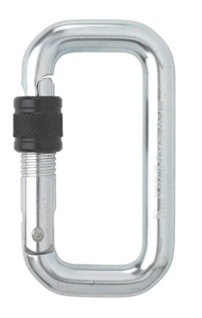 Karabiner mit Schraubsicherung tropos AA // karabiner with screwgate tropes AA