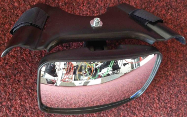 Preview: Panoramaspiegel inkl. Halter//  Panorama Mirror 