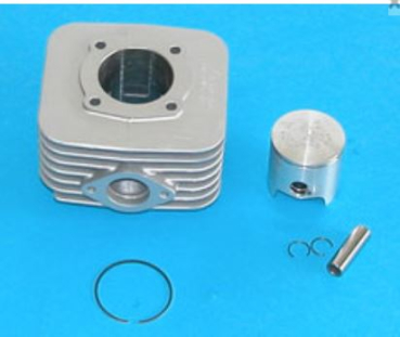 Zylinder Set / Cylinder, Piston, Segm., Piston rod, 2 rod springs Top 80