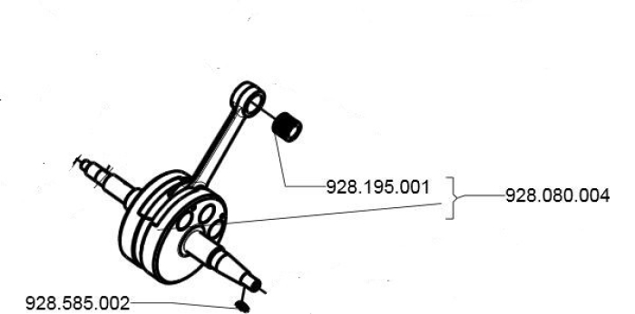 Kurbelwelle/Crankshaft ThoriX 130