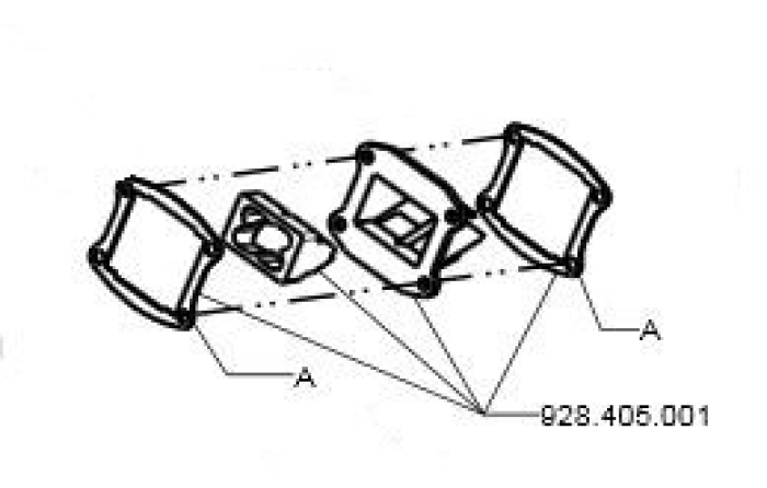 Einlassmembran/ Reed Valve ThoriX 130/190