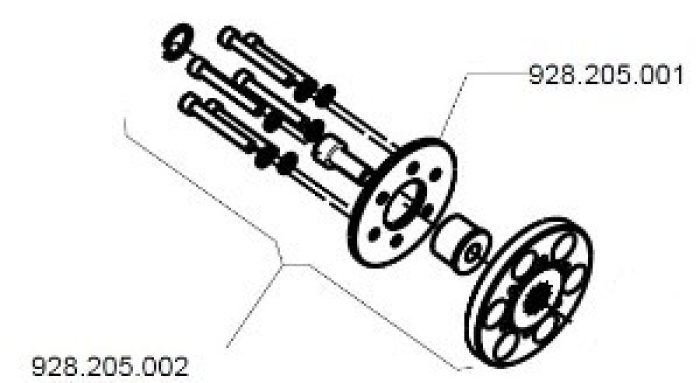 Propelleraufnahme / Propeller Fixing Set