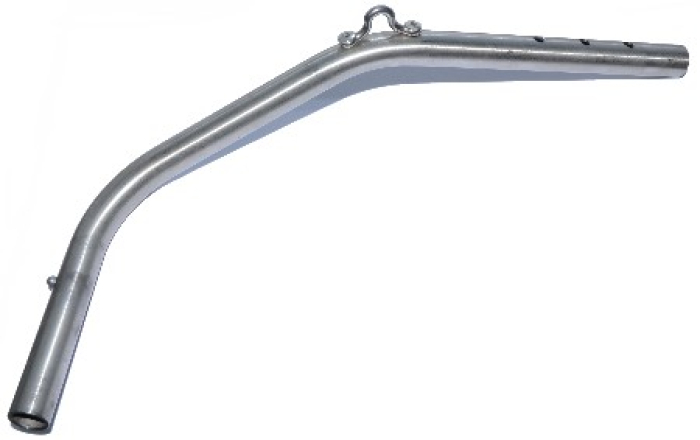 Schubstrebe links nur Rohr