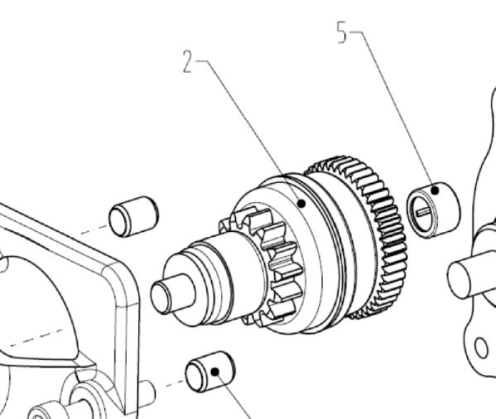 Starter Getriebe / Bendix Gear